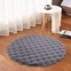 thumbnail image 5 of Cojín redondo para sofá, alfombra grande para sala de estar, 1 cojín de felpa para descansar, antideslizante y lavable a máquina, ideal para salas de juegos infantiles y zonas de estar, 5 of 8