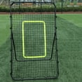 thumbnail image 3 of Baseball and Softball Rebounder Net for Pitching and Fielding Training, Baseball Throwback Net for Teens, Baseball Practice Pitchback Net with Strike Zone, Baseball Train Net Practice Equipment, Q9460, 3 of 9