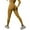 Yellow, variant on Riforla Workout Leggings for Women Knitted Seamless Peach Tight Yoga High Waist Show Running Fitness Womens Tights Dark Green M