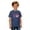 Dark Blue, variant on Boys’ 250th Anniversary Shirt, Independence Day State Map Print 4th of July Kids Tee