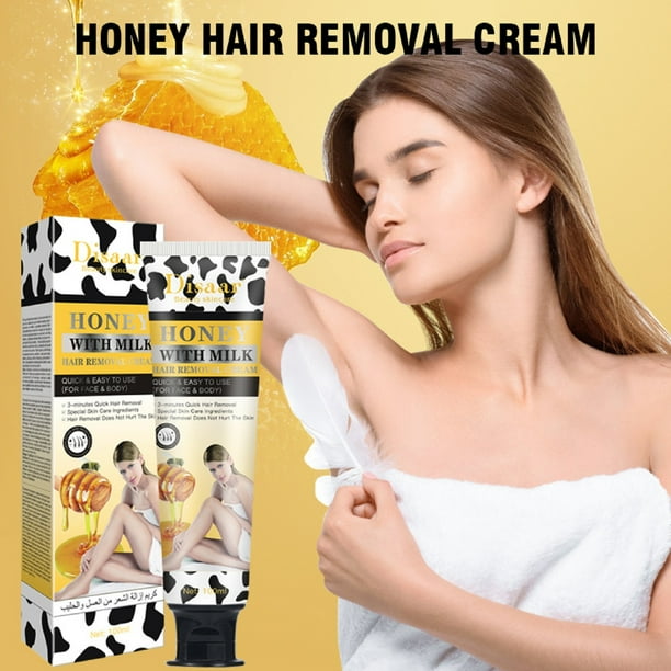Crema depilatoria para eliminar rápidamente el vello de piernas, zonas íntimas y axilas.
