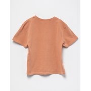 Roxy Girls Youth Adventure Tribe Oversized Tee T-Shirt (10/M, Toasted Nut)