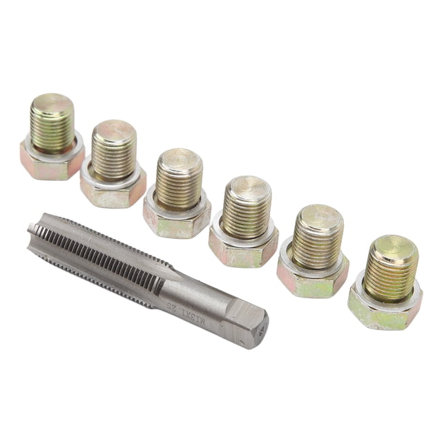 Kit de Réparation de Filetage de Carter de Vidange d'Huile, Robuste Haute Résistance Durable M13 X 1.5mm Kit de Réparation de Filetage de Vidange d'Huile Résistant à l'Usure pour Moteur