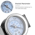 thumbnail image 3 of SHISUYAN 1 Pc Stainless Steel Dual Scale Economical All Purpose Axial Pressure Gauge, 3 of 8