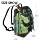 thumbnail image 2 of Balery Cute Big-Eyed Black Cat Mochila de Cuero para Mujeres, Gran Capacidad, Bolsa de Viaje Multifuncional, Mochila de Cuero y Bolsa de Hombro para Mujeres, 2 of 4