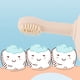 thumbnail image 5 of Cepillo de dientes para bebés, cepillo de dientes de entrenamiento para niños pequeños, mordedor con 3 cabezales de cepillo Jormftte CPB-DE-WX467-2, 5 of 6