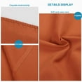 thumbnail image 2 of HAHDAXIA Body Pillow Cover - Super Soft Microfiber 20x54 Body Pillow Case - Envelope Closure, Wrinkle, Stain Resistant Burnt Orange Body Pillow Cover, 20x54, Burnt Orange, 2 of 6