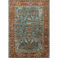thumbnail image 1 of Ahgly Company Machine Washable Indoor Rectangle Industrial Modern Dark Sea Green Area Rugs, 8' x 10', 1 of 7