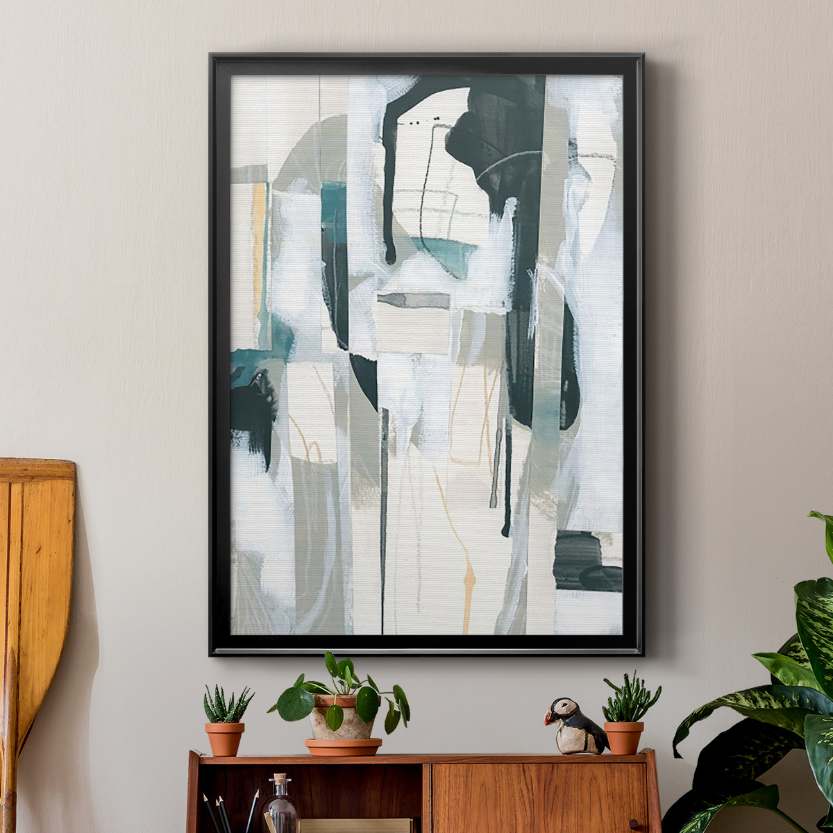 Sea Cavern Strata II Premium Framed Print, in Gold, Black, or Silver - Ready to Hang