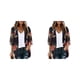thumbnail image 4 of sweethay Tops de verano para mujer, blusa holgada para clima cálido, ropa femenina frontal abierta, blusa informal cómoda para playa al aire Type3 NO3, 4 of 6