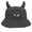 black horns, variant on Warm Knit Cap Bucket Hat Cute Devil Horns Single Eye Decorations Halloween Knitted Hats Winter Headwear for Women Men