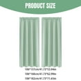 thumbnail image 3 of Curtains for Bedroom Rod Pocket Thermal Insulated Room Darkening Curtains for Living Room 1 Panels, 3 of 9