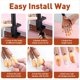 thumbnail image 2 of Uñas Acrílicas Práctica Flexible Mano Falsa, Kits de Dedos Ajustables para Entrenamiento de Uñas, Manos de Uñas Postizas con Puntas de Uñas de 200 Piezas, 2 of 8