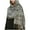 Brown, variant on Tapestry Ethnic Pattern Shawl Scarf, Womens Shawl Wrap with Fringes Free Size White