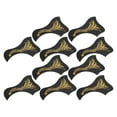 thumbnail image 3 of Anti Scratch Plate, Guitar Pickguard 10Pcs PVC  For Folk Guitar Gold, 3 of 8