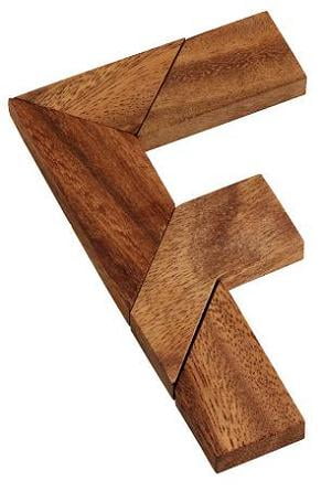 wooden t puzzle