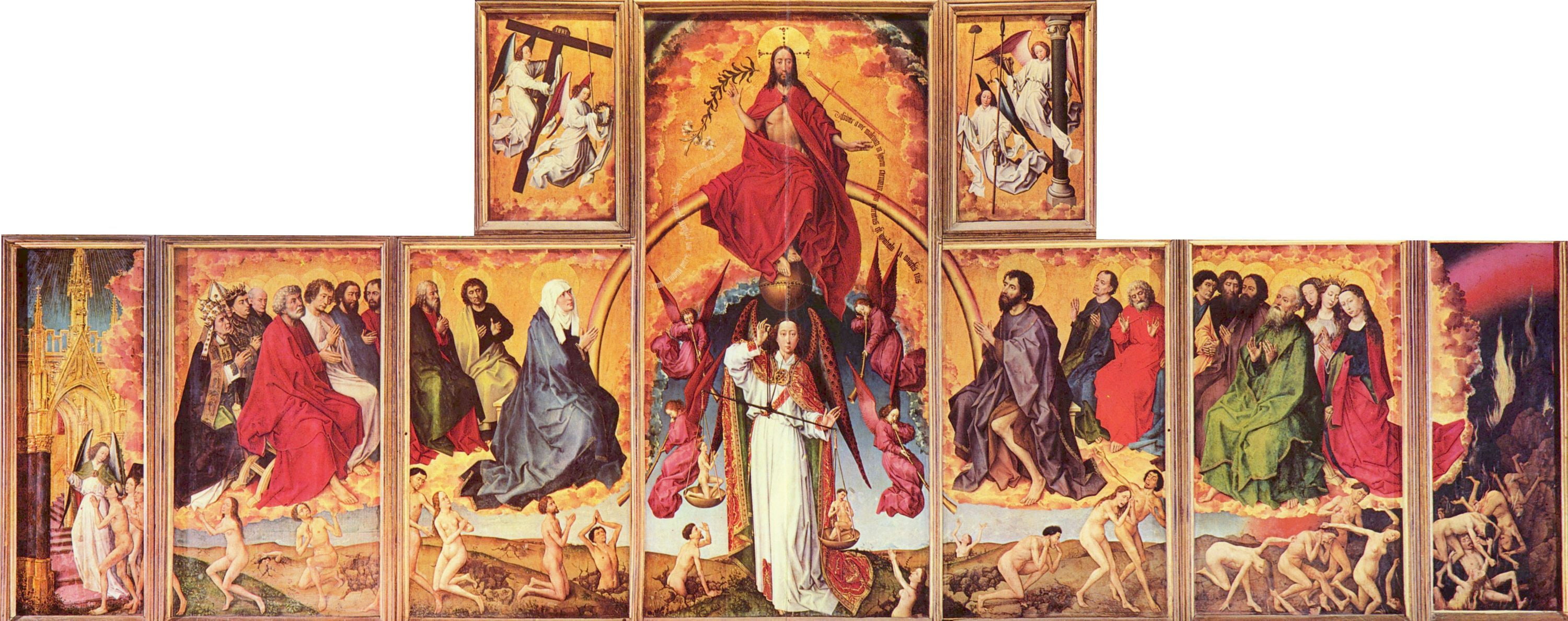 Laminated Poster Weyden Rogier Van Der Altar Of The Last Judgment   Db484d22 Eb64 490e 8f56 E4b28030e14e 1.05dfa7d9f9a6925e81429a2b565c998c 