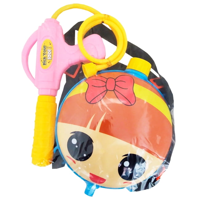 Pistola de Agua Genérico Con Tanque Mochila Niña