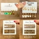 thumbnail image 4 of 9 Pares Juego De Pendientes Retro De Mariposa Con Borla De Cristal Para Mujer, 4 of 4
