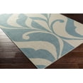 thumbnail image 2 of BoutiqueRugs Fairgrove Traditional, Transitional Area Rug - Aqua, Ivory - 5' x 7'6", 2 of 3
