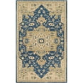 thumbnail image 2 of Mark&Day Wool Rugs, 8x11 Roblin Traditional Navy Area Rug, Blue Ivory Beige Carpet for Living Room, Bedroom or Kitchen (8' x 11'), 2 of 6