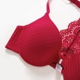 thumbnail image 6 of Avirosel Women's Front Closure Bras Deep V Racerback Comfortable Support Bra for Daily Wear Sleep Sports Everyday Comfort, 6 of 9