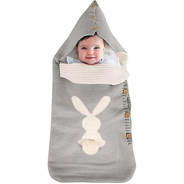 Gigoteuse bébé - Sac de couchage chaud en tricot pour votre bébé