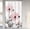 Pink, variant on Unique Floral Grey Shower Curtain for Bathroom Decor, White and Gray Daisy Flower Elegant Wildflower Design Farmhouse Stall Shower Curtains with Hooks Set, 36 X 72 Inches