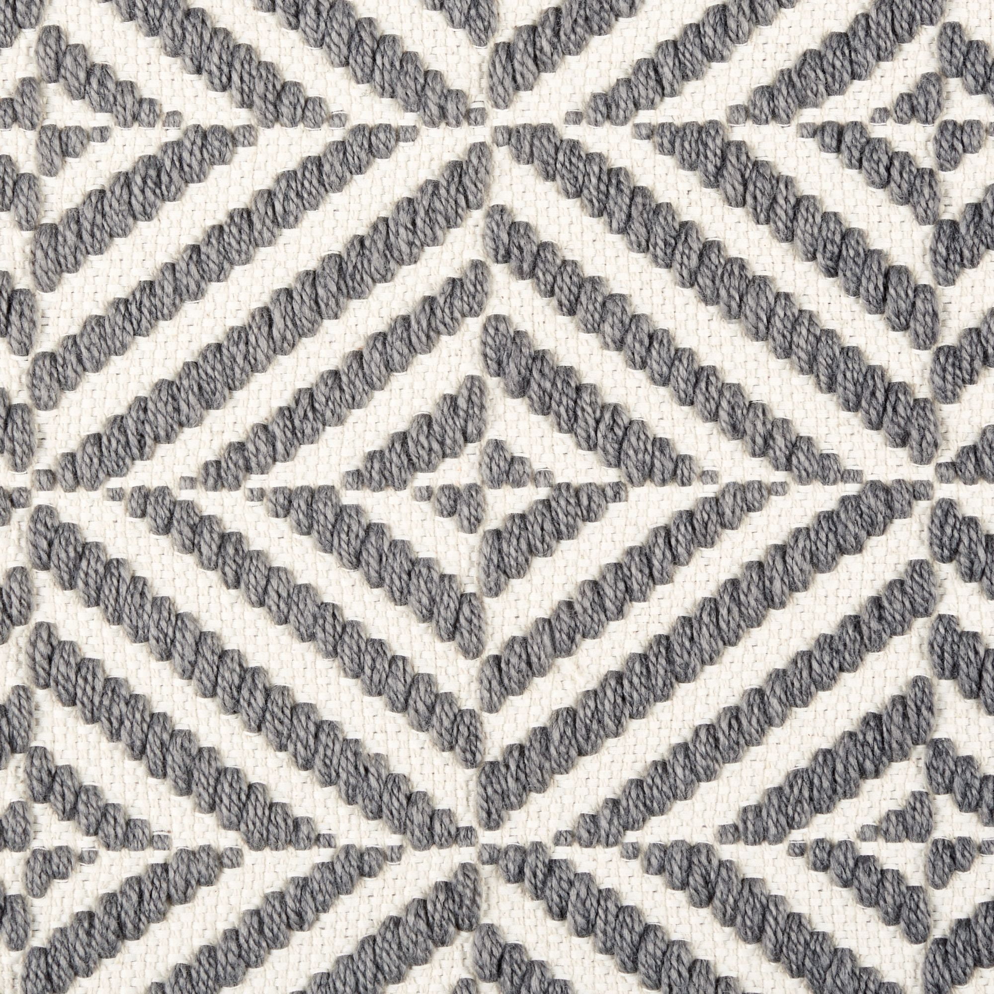 Mainstays Montana Woven Fabric Indoor Mat, 18" x 27", Grey, Available in Multiple Colors