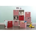 thumbnail image 2 of Design Imports CAMZ37900 Cube de Rangement Carré en Polyester 13 x 13 x 13 Po, Rouille, 2 of 2