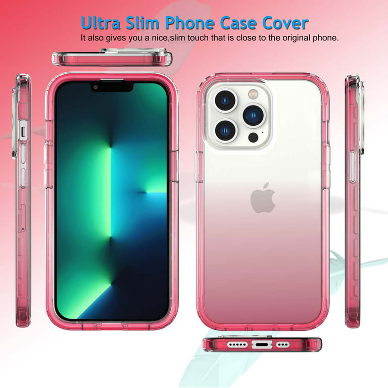 iPhone 11 Pro Max Case, iPhone 11 Pro Max Screen Protector, Njjex  Ultra-Thin Hard Plastic Full Protective Cover with Tempered Glass Screen  Protector Case Cover -Rose Gold 