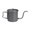 thumbnail image 2 of Pure Titanium Coffee Kettle Gooseneck Tea Kettle with Folding Handle, 2 of 5