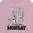 thumbnail image 3 of Peanuts - Spike Cactus Monday - Women's Racerback Tank Top, 3 of 6