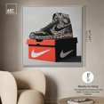 thumbnail image 4 of The Upmost Stylish Sneaker Canvas Print Sneaker Wall Art by Art Remedy, Silver Frame, 40 x 40, 4 of 6