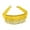 Yellow, variant on Dog Belly Dancer - Polyester/Metal Waist Chain Curtain, Sequin Prop Scarf, for Corgis, Daily/Party Wear