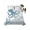 White, variant on Blue Octopus Coastal California King Size Flat Sheet, Wrinkleproof & Fadeproof Cooling Flat Bed Sheet Only, Summer Beach Nautical Coral Breathable Soft Bedding Top Sheets 108 x 98 Inches