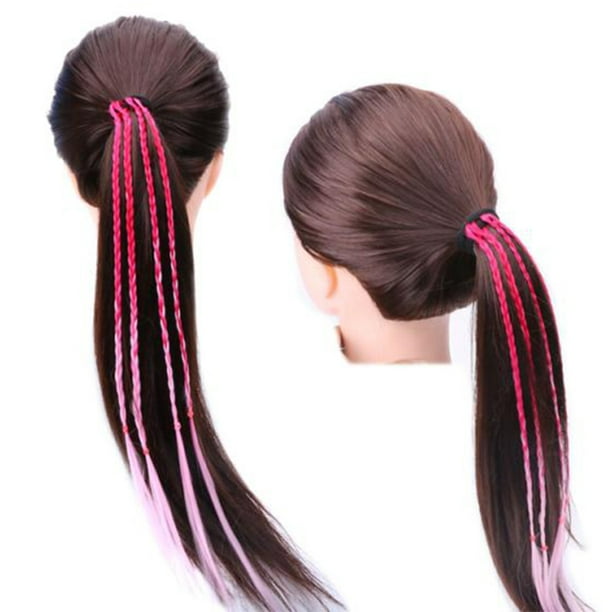 Hair Braid Extension Decorative Braided Hair Wig Elastic Hair Band for  Children 