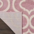 thumbnail image 3 of Nourison Jubilant Trellis Pink 2'3" x 7'3" Area Rug, (2x7), 3 of 8