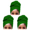 thumbnail image 4 of Guardurnaity Hijab de estilo sencillo con nudo turbante, gorro multiusos, pañuelo elástico para la cabeza, gorro transpirable para pérdida de Type1 NO1, 4 of 6