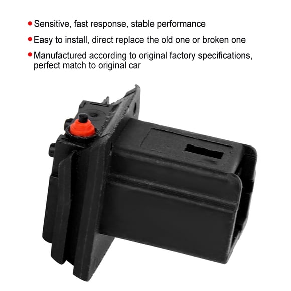 Interruptor de liberación de puerta trasera ABS 6554V5 para Citroen C3 C4 Peugeot 206 207 Jadeshay A
