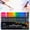 24pcs, variant on Dual-Line Contour Pen, Outline Pen, Double Line Super Squiggles Glitter & Metallic Markers, 8/12/24/36/48/60 Colors Self-Outlining Glitter Pens, for Art and DIY (8pcs)