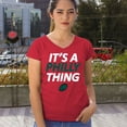 thumbnail image 4 of It's a Philly Thing Funny Women's V-Neck T-shirt Philadelphia Birds Fan Champions City of Brotherly Love Football Fly Tee, 4 of 7