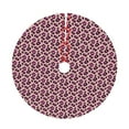 thumbnail image 5 of XMXY Halloween Christmas Tree Skirt, Stylish Leopard Fashion Purple Holiday Party Indoor Decorations Ornaments, 36 Inch, 5 of 5