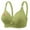 Green, variant on Bras for Women Wireless Push Up Adjustable Strap Full Coverage Bralettes No Underwire Comfy Sleep T-Shirt Bra White XX-Large