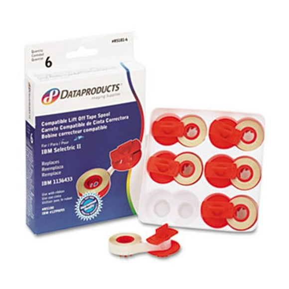Dataproducts. R51816 R51816 Compatible à Faible Tack Décollement Tape-Clear