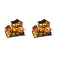 thumbnail image 3 of kurtrusly Wood Innovative DIY Miniature Dolls House Kit With Furniture And LED Light Integrated Component TC14 2Set, 3 of 6