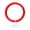 Red - 5.7CM, variant on Betta Fish Exercise Ring Ecological Interactive Entertainment Design, Fun Fish Enrichment Toy For Tank Interior Layout, Delicate Aquarium Ornament For Betta Daily Activity And Viewing White - 5.7CM