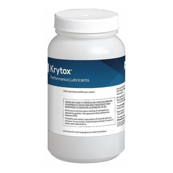 Krytox 0.5kg, Jar, Synthetic, Clear 1506