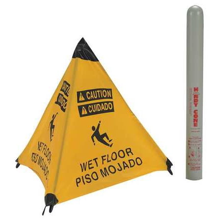 - Handy Cone, Wet Floor, Eng/Sp HANDY CONE 17194I