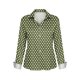 thumbnail image 3 of Camisetas de Manga Larga para las Mujeres Impreso Casual Suelto Cardigan Poliéster Longitud Regular de las Mujeres Larga Chaqueta de Invierno sin Capucha, 3 of 5